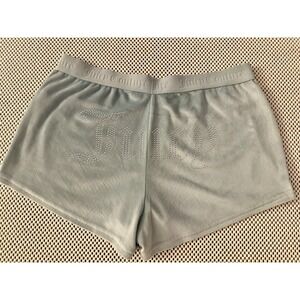Juicy Couture Intimates Shorts Women M 6/8 Velour Y2K Sleep Rhinestone Logo Rear